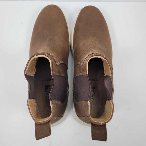 Johnston & Murphy Felder Chelsea Men's Brown Boots 20-4272 US Size 11M NWOT - Picture 5 of 8
